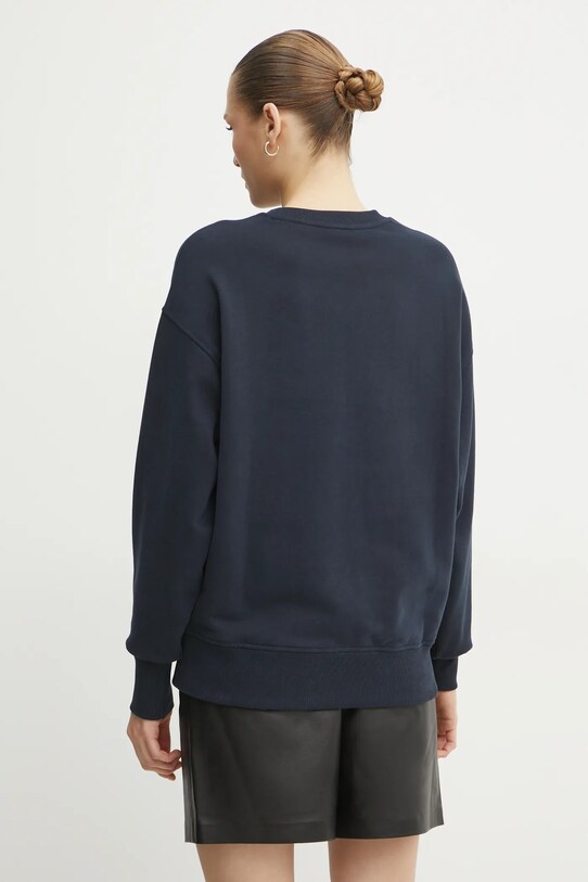 Oblečenie Bavlnená mikina BOSS Orange 50534821 tmavomodrá