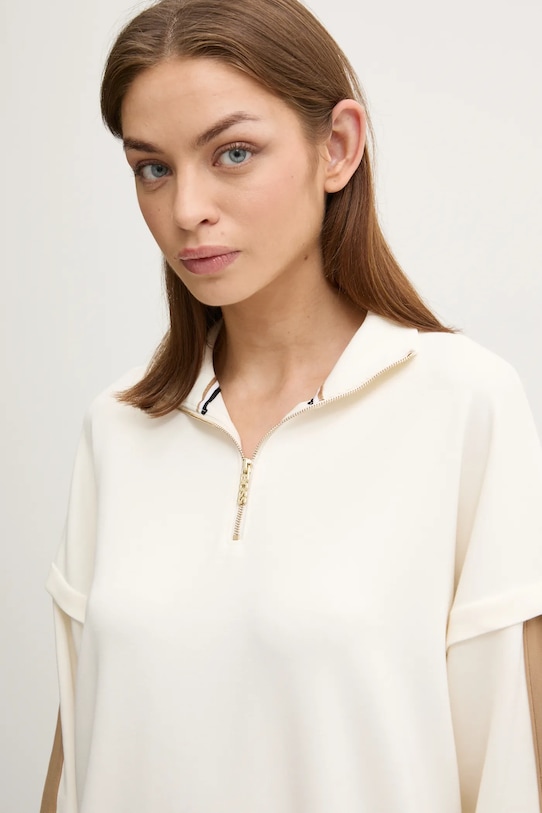 BOSS bluză lounge bej 50535825