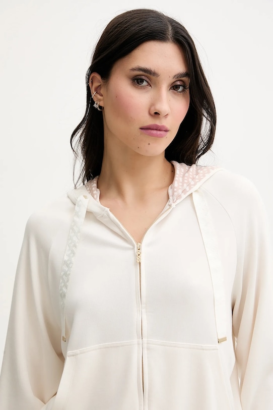 BOSS bluză lounge bej 50535842