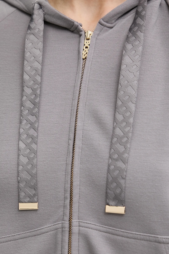 BOSS bluză lounge 50535842 gri