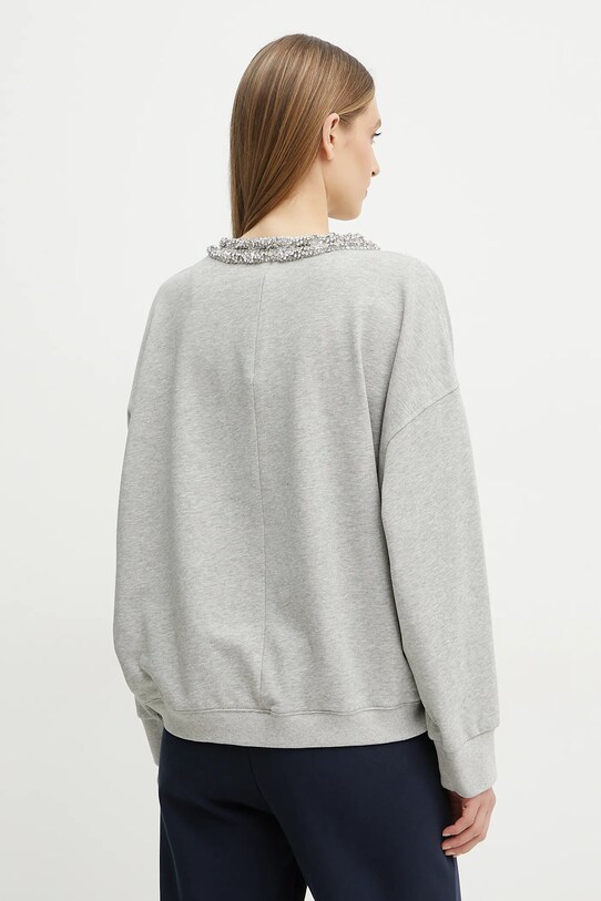 Abbigliamento Pinko felpa in cotone 104833.A2FV grigio
