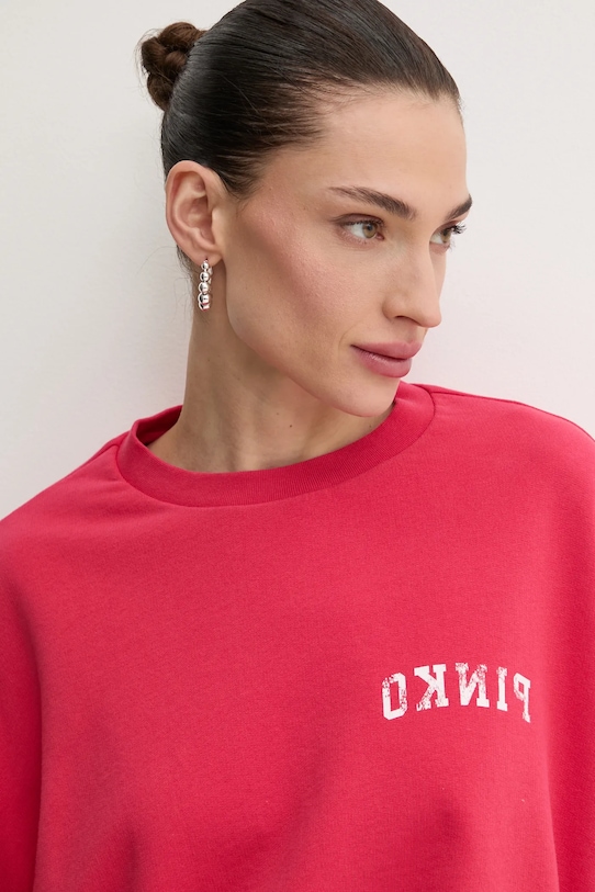 Бавовняна кофта Pinko червоний 104281.A2BZ