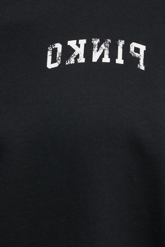 Bavlněná mikina Pinko 104281.A2BZ černá