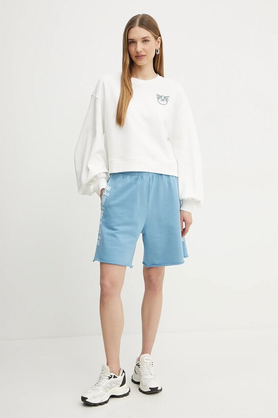 Бавовняна кофта Pinko 102827.A2G8 білий SS25