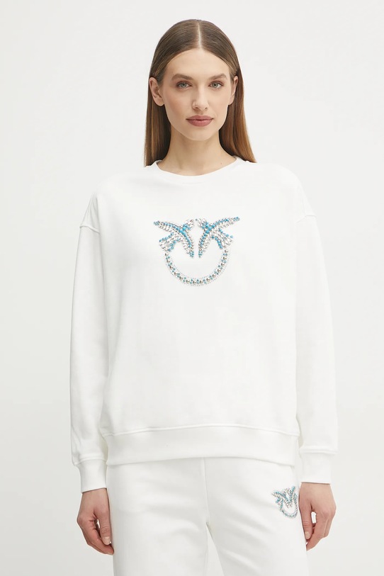 Одяг Бавовняна кофта Pinko 100534.A2G8 білий
