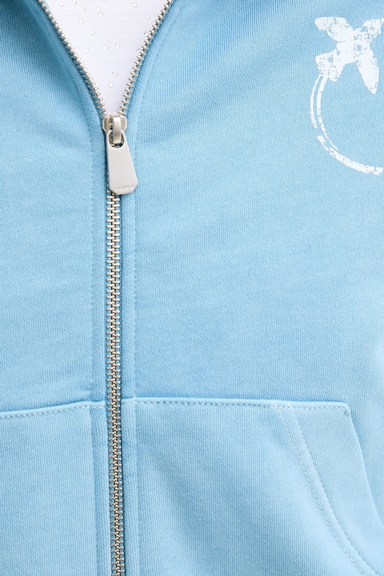 Pinko bluza bawełniana 104622.A2CV niebieski