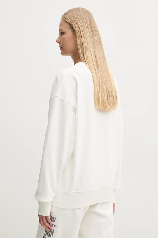 Abbigliamento Pinko felpa in cotone 104618.A2DC bianco