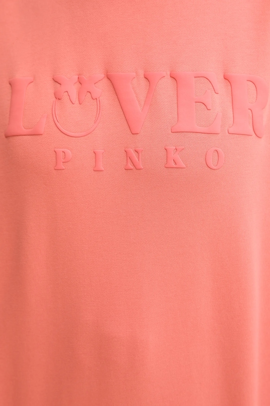 Pinko hanorac de bumbac 104618.A2DC portocaliu