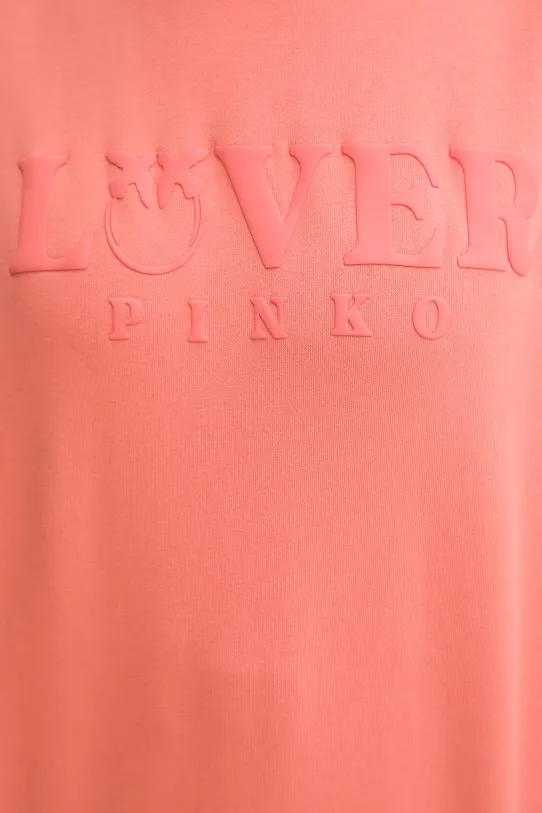 Bombažen pulover Pinko 104618.A2DC roza