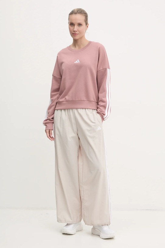 adidas bluza Essentials JD5288 różowy SS25