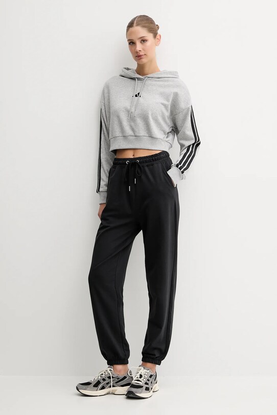 adidas bluză Essentials JE0019 gri SS25