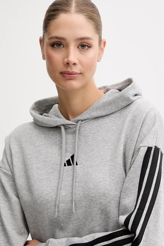 adidas bluză Essentials gri JE0019