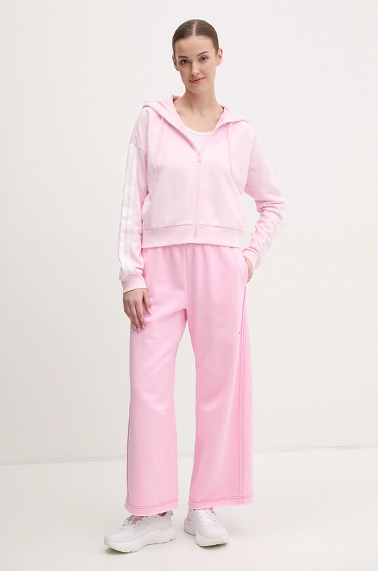 Pulover adidas Essentials IS6998 roza SS25