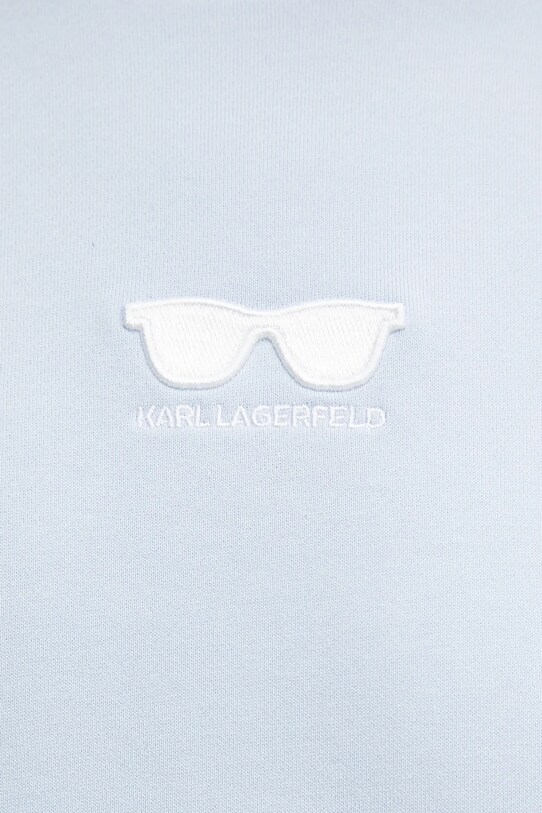 Karl Lagerfeld hanorac de bumbac A1W20009 albastru