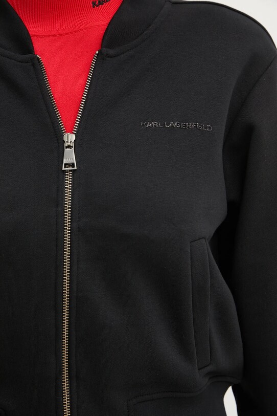 Karl Lagerfeld bluza A1W20043 negru