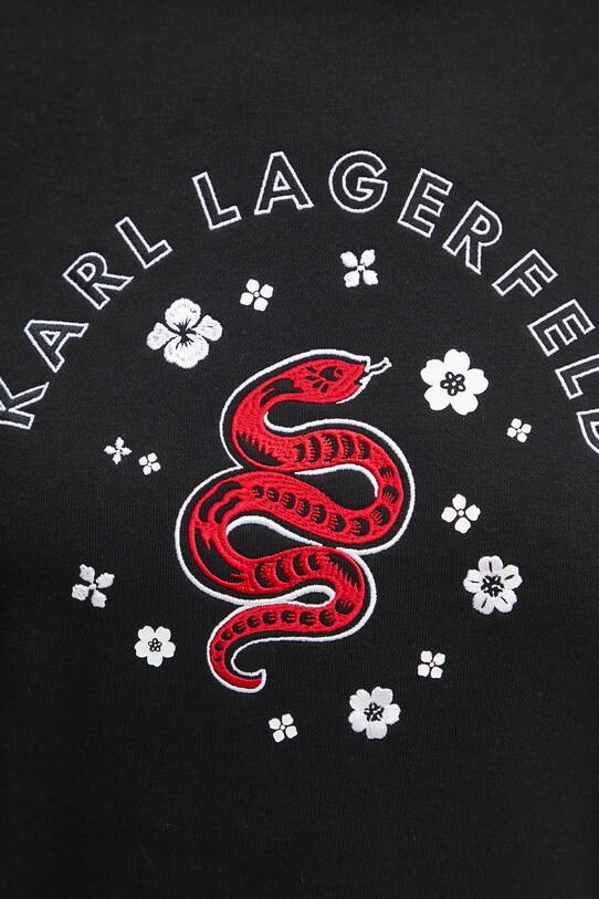Karl Lagerfeld bluza A1W20053 negru