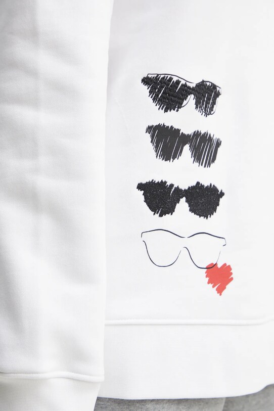 Karl Lagerfeld bluză A1W20076 alb