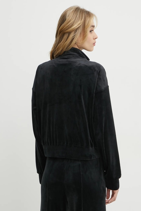 Odjeća Dukserica od velura Karl Lagerfeld A1W44005 crna