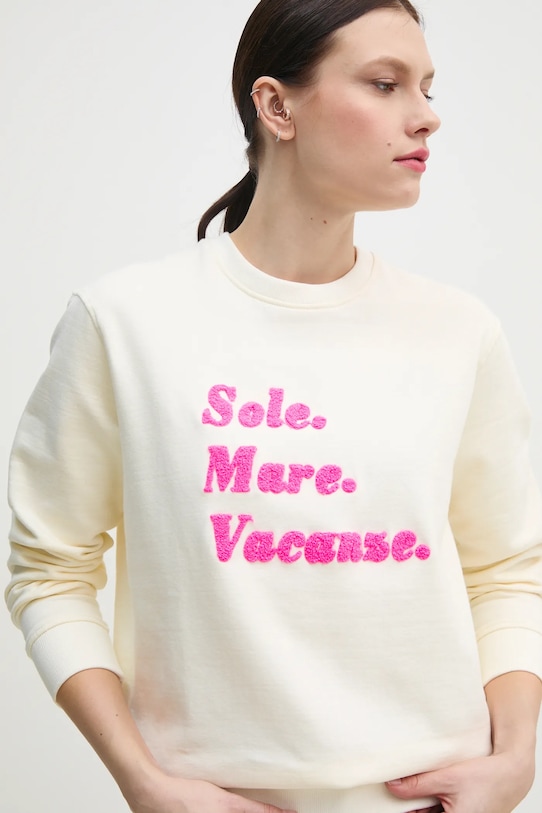 Drivemebikini bluza Sole Mare Chenille bej 2024.DMBS.020.ECP