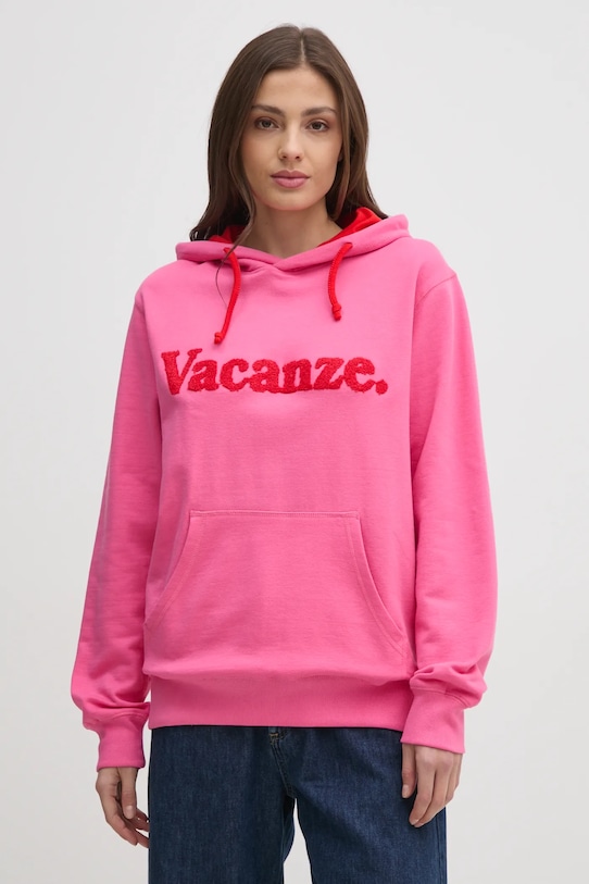 Drivemebikini bluza Vacanze Chenille z elastanem różowy 2024.DMBS.027.PR