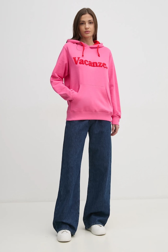Drivemebikini bluza Vacanze Chenille 2024.DMBS.027.PR różowy SS25