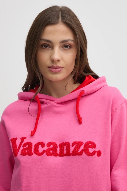 Drivemebikini bluza Vacanze Chenille różowy 2024.DMBS.027.PR