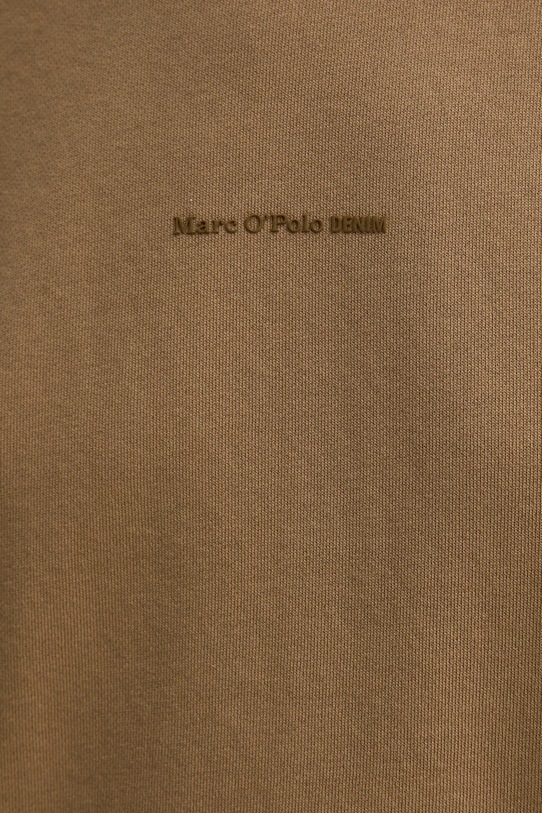 Bavlněná mikina Marc O'Polo 5000005644 hnědá