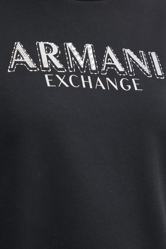 Armani Exchange hanorac de bumbac XW000159.AF11851 negru
