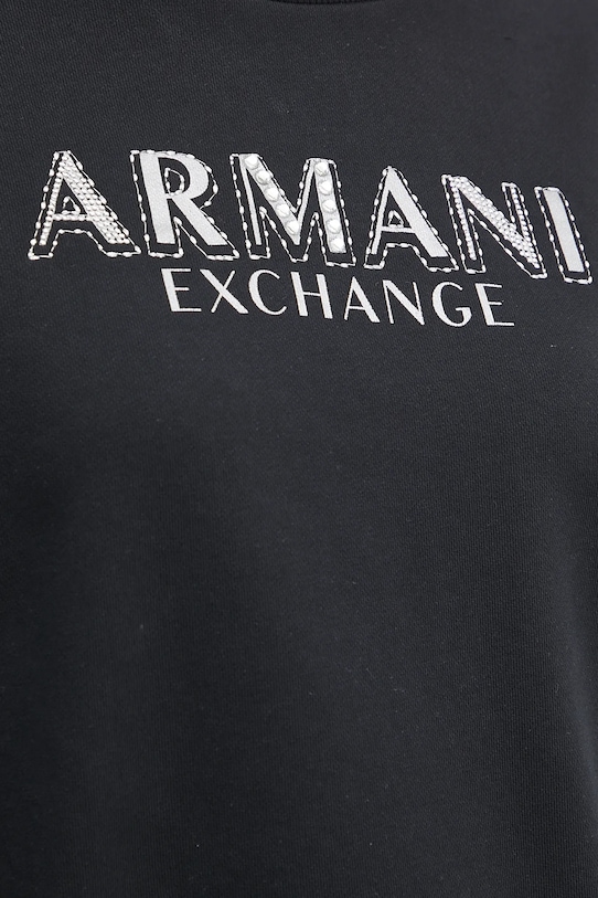 Armani Exchange felpa in cotone XW000159.AF11851 nero