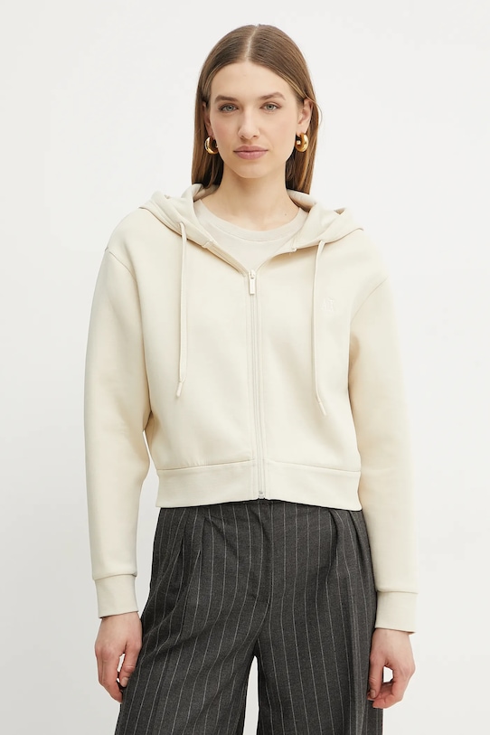 Mikina Armani Exchange s kapucí béžová XW000822.AF10818