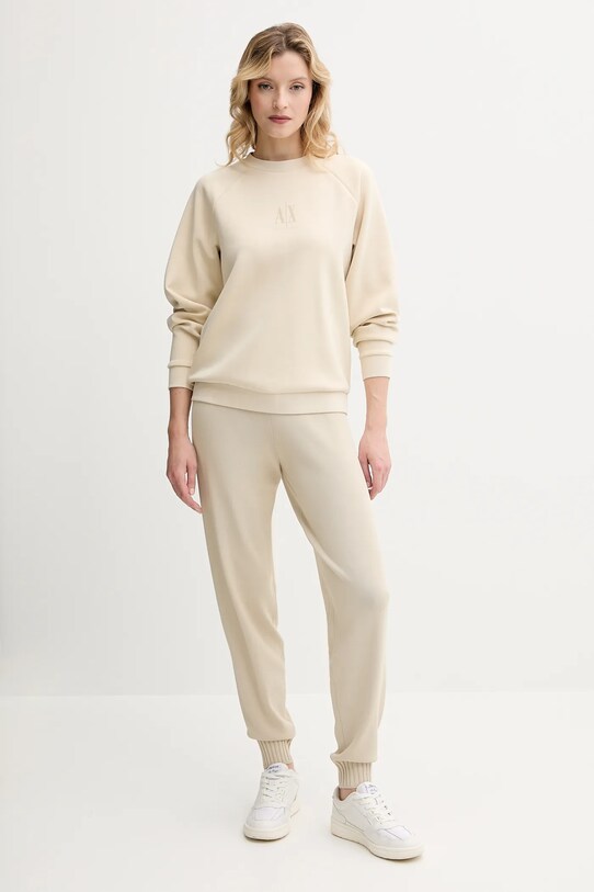 Mikina Armani Exchange XW000826.AF13397 béžová SS25