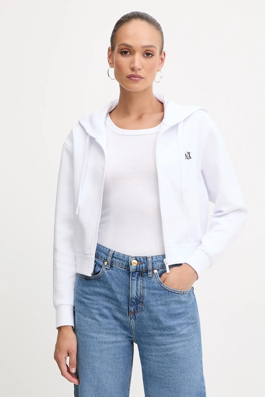 Armani Exchange bluza z kapturem biały XW000822.AF10818.NOS