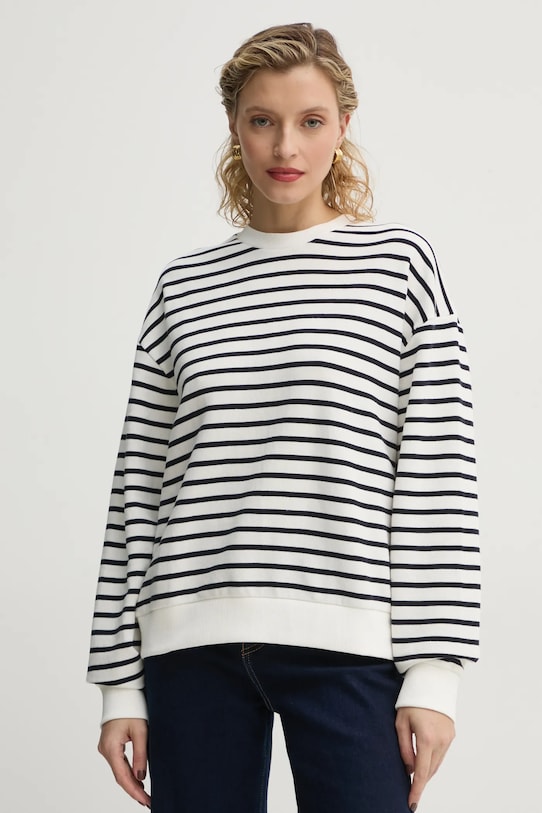 Marc O'Polo bluza cu modele alb 5000005482