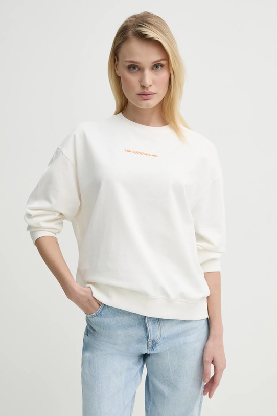 Odzież Marc O'Polo bluza bawełniana 5000005964 biały