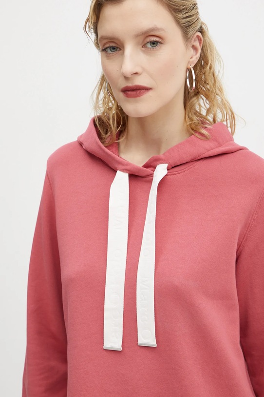 Pamučna dukserica Marc O'Polo roza 500400154077