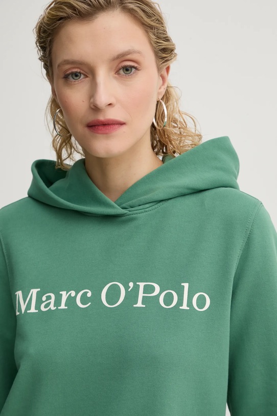 Marc O'Polo hanorac de bumbac verde 500407354057