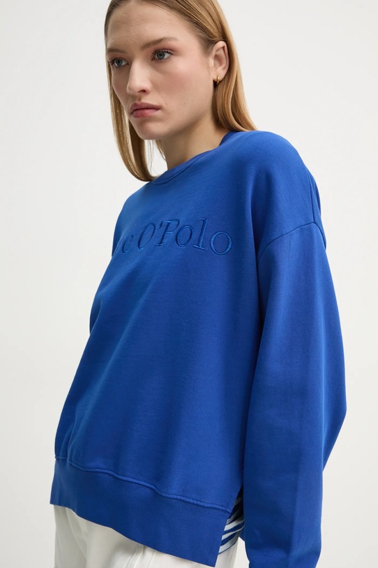 Marc O'Polo hanorac de bumbac albastru 502407354033