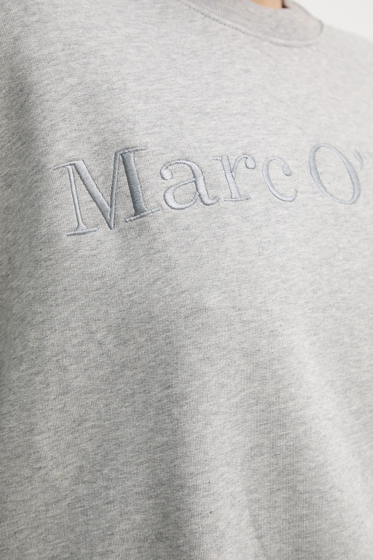 Bavlněná mikina Marc O'Polo 502407354033 šedá