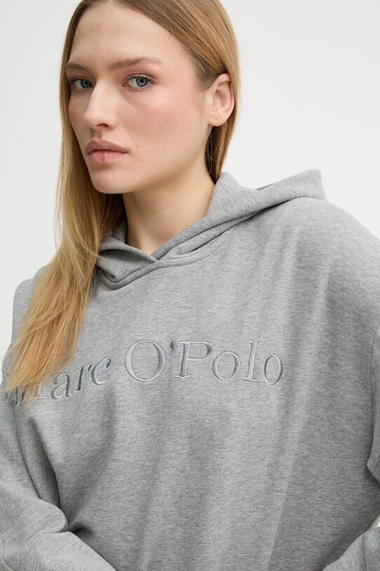 Бавовняна кофта Marc O'Polo сірий 502407354165