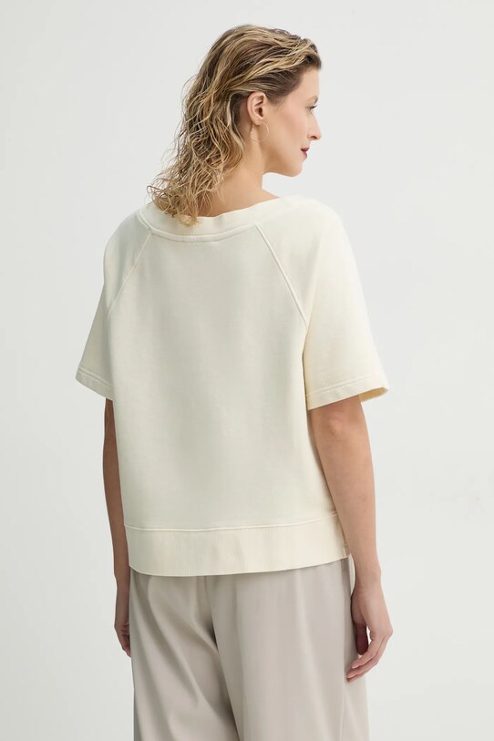 Дрехи Памучна тениска Marc O'Polo 503417354139 бежов