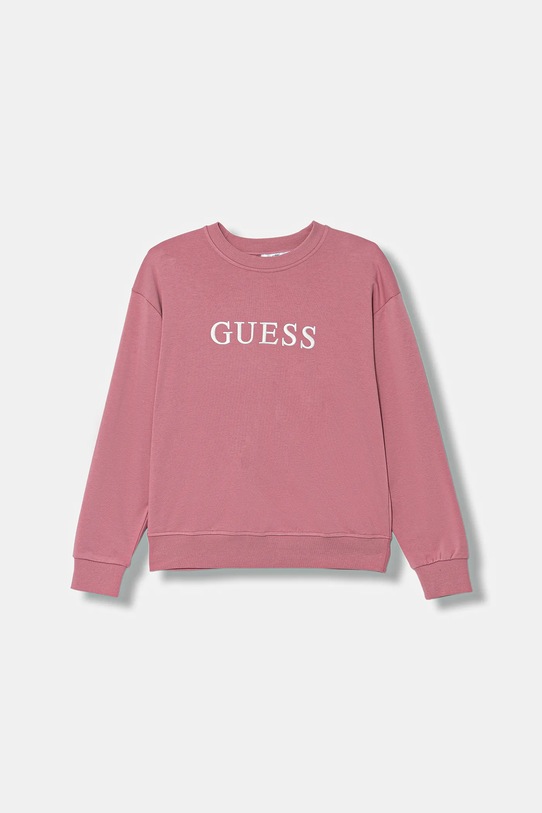 Guess bluză SOFIA imprimeu roz O5RQ03.KCO31