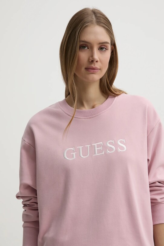 Mikina Guess SOFIA růžová O5RQ03.KCO31