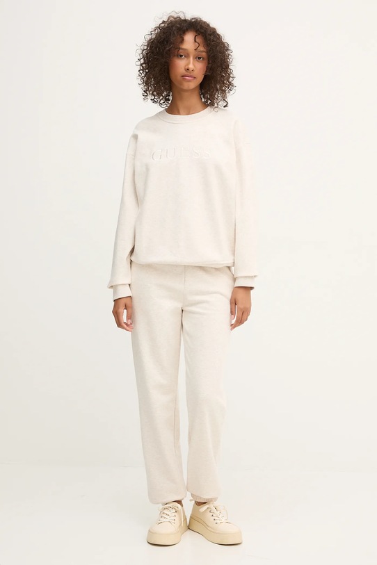 Mikina Guess SOFIA O5RQ03.KCO31 béžová AW25