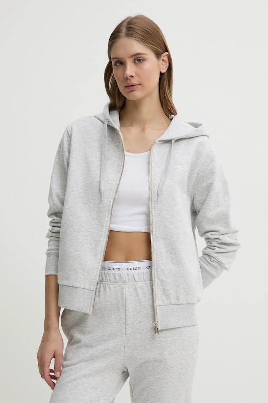 Guess bluza SOFIA z kapturem szary O5RQ01.KCO31