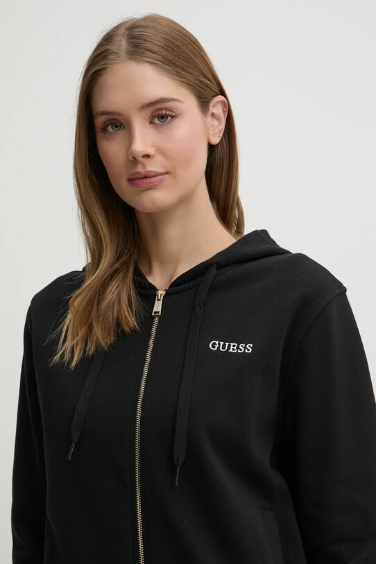 Guess bluza SOFIA negru O5RQ01.KCO31