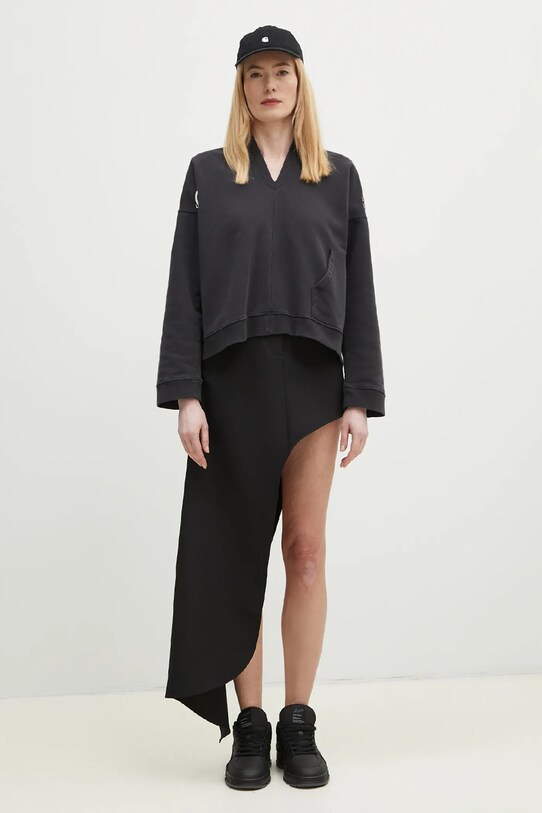 MM6 Maison Margiela cotton sweatshirt S52GU0239 black