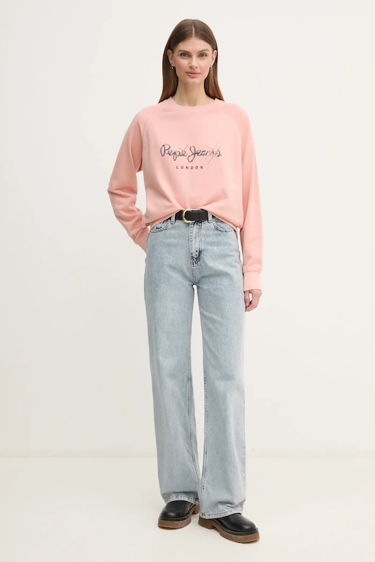 Pepe Jeans bluza LUPITA PL581467 różowy SS25