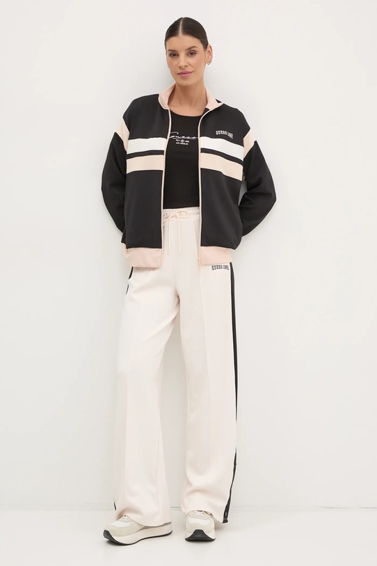 Dukserica Guess SUZANNE V5RQ00.KCO72 crna SS25