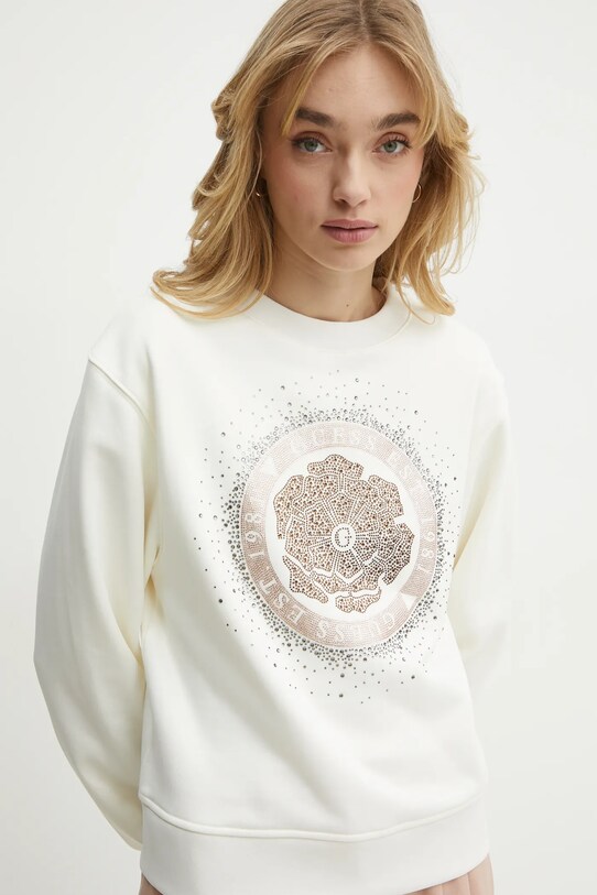 Mikina Guess béžová W5RQ05.K7EX1