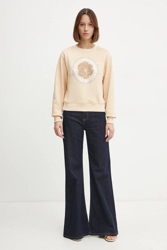 Mikina Guess W5RQ05.K7EX1 béžová SS25